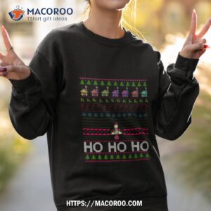 santa claus spaceship space xmas game shirt sweatshirt 2