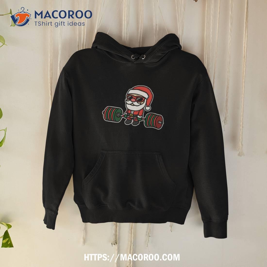 Santa Deadlift Gym Xmas Shirt Santa Deadlift Gym Xmas Shirt