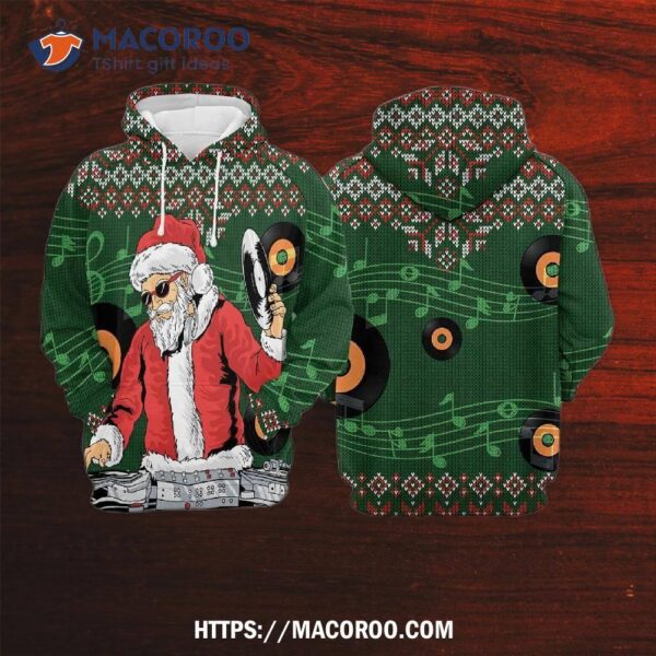 Santa Claus Funny 3D Hoodie