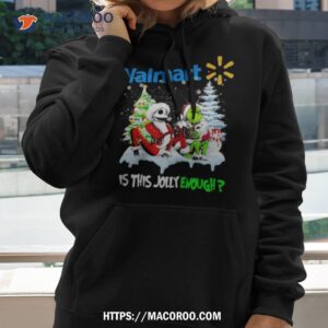 Santa Jack Skellington And Grinch Walmart Is This Jolly Enough Sweater
