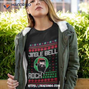 Santa Jingle Bell Rock Ugly Christmas Shirt