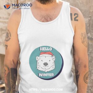 Santa Polar Bear 2023 Christmas Shirt 3 santa polar bear 2023 christmas shirt tank top