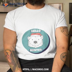 Santa Polar Bear 2023 Christmas Shirt