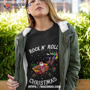 Santa Rock N’ Roll Christmas Shirt