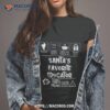 Santa’s Favorite Educator Christmas Ho Ho Shirt