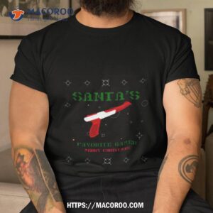 Santa’s Favorite Gamer Christmas 2023 Shirt