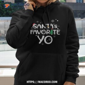 santa s favorite yo rap version shirt hoodie 2