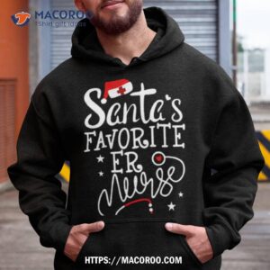 Santa’s Favourite Er Nurse Vintage Shirt