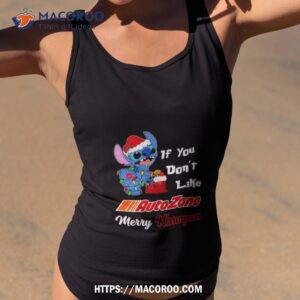 Santa Stitch Cute If You Don’t Like Auto Zone Merry Kissmyass Shirt