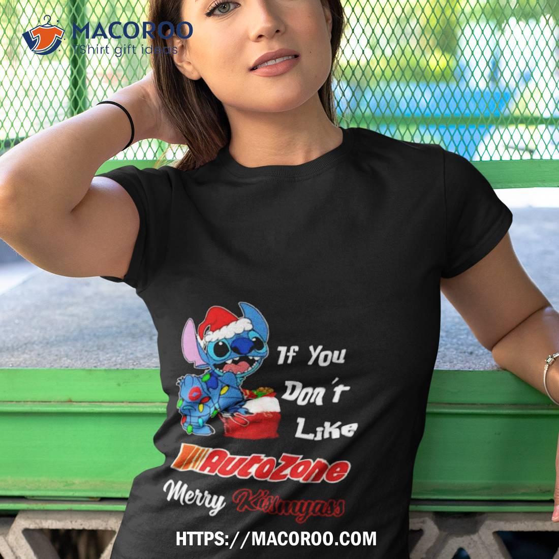 Santa Stitch Cute If You Don’t Like Auto Zone Merry Kissmyass Shirt Santa Stitch Cute If You Don’t Like Auto Zone Merry Kissmyass Shirt