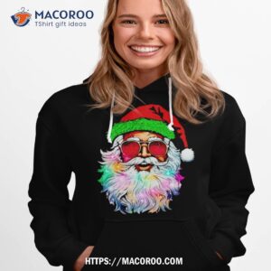 santa with sunglasses shirt hoodie 1