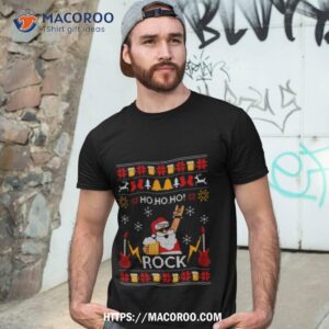 Santas Rock Christmas Vintage Shirt