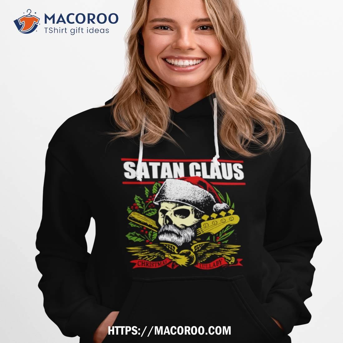Satan Claus Rock Xmas Skull Shirt Satan Claus Rock Xmas Skull Shirt
