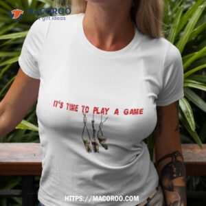 Saw X 2023 Teeth Sticker It’s Time To Play A Game T Shirt