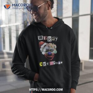 Scarry Santa Clown Merry Creepmas Shirt