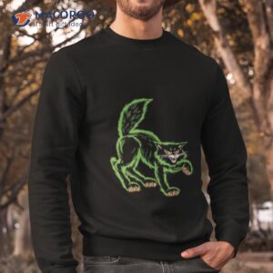 scary cat shirt sweatshirt