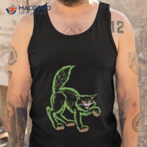 scary cat shirt tank top