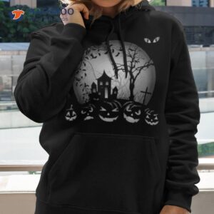 scary pumpkin happy halloween party shirt hoodie 2