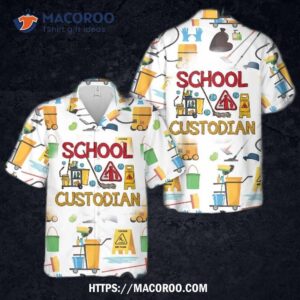 School Custodian Hawaiian Shirt