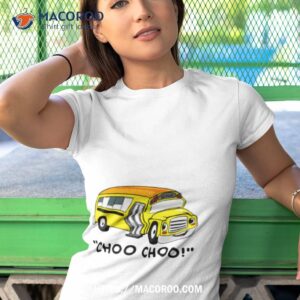 schools bus choo choo shirt tshirt 1