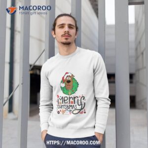 scoopy doo dog merry christmas shirt sweatshirt 1