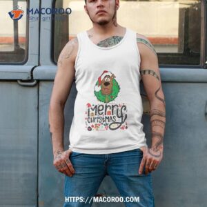 scoopy doo dog merry christmas shirt tank top 2