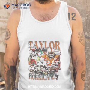sean taylor player miami hurricanes football vintage 2023 shirt tank top