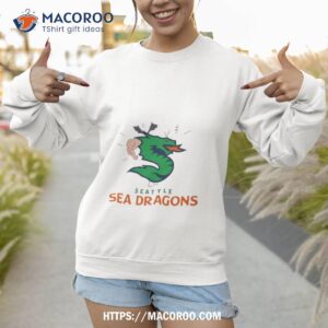 seattle sea dragons football logo shirt sweatshirt