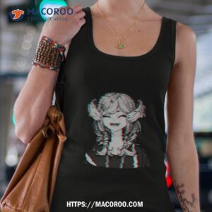 selen tatsuki nijisanji english glitched shirt tank top 4