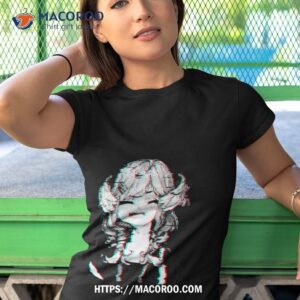 selen tatsuki nijisanji english glitched shirt tshirt 1