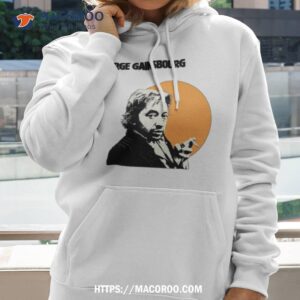 serge gainsbourg portrait graphic shirt hoodie