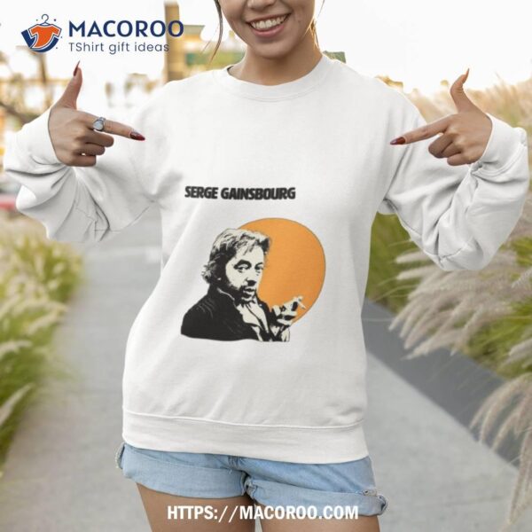 Serge Gainsbourg Portrait Graphic Shirt