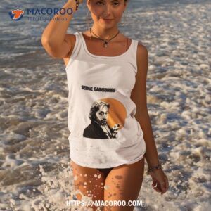 serge gainsbourg portrait graphic shirt tank top