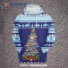 Shark Christmas Tree All Over Print 3D Hoodie