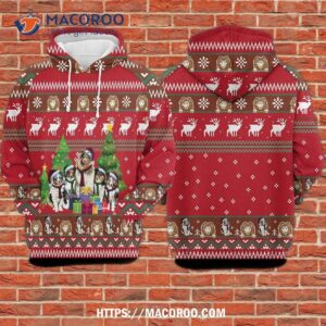 shetland sheepdogs gosblue 3d sublimation pullover sweatshirt unisex hoodies christmas graphic 1