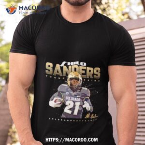 Shilo Sanders Colorado Buffaloes Young Prime Signature Shirt