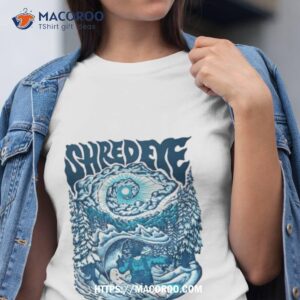 shredeve snow surfer t shirt tshirt