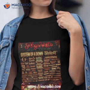 sick new world las vegas festival 2024 tour poster t shirt tshirt