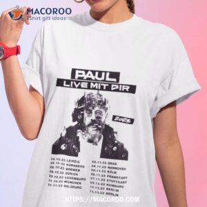 Sido Paul Live Mit Dir Paul Tour 2023 T Shirt