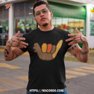 Sign Turkey Hand Hang Loose Thanksgiving Surf Hawaii Shirt