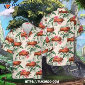 Simmental Cattle Hawaiian Shirt