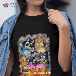 Simon Luxton Bluey Bbq Peppa Pig Shirt Simon Luxton Bluey Bbq Peppa Pig Shirt