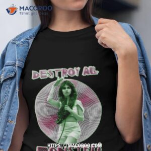 Singer Art Destroy All Monsters Shirt
