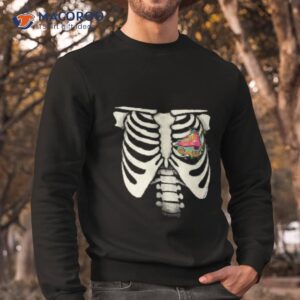 skate love skeleton shirt sweatshirt