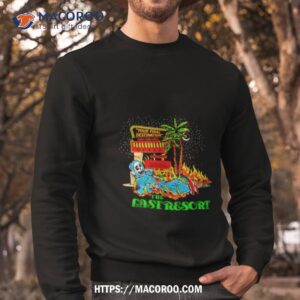 Skeleton Last Resort Hotel Vacation Packages Shirt 2 skeleton last resort hotel vacation packages shirt sweatshirt