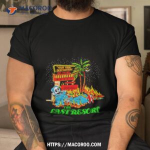Skeleton Last Resort Hotel Vacation Packages Shirt