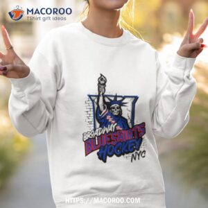 Skeleton Liberty Broadway Blueshirts Hockey Nyc Shirt 3 skeleton liberty broadway blueshirts hockey nyc shirt sweatshirt 2
