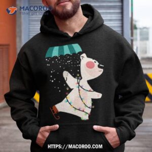 Skiing Season Polar Bear 2023 Christmas Shirt