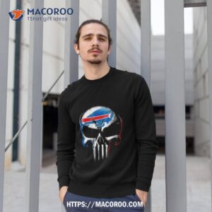 Skull Buffalo Bills Team Football 2023 Shirt 2 skull buffalo bills team football 2023 shirt sweatshirt 1