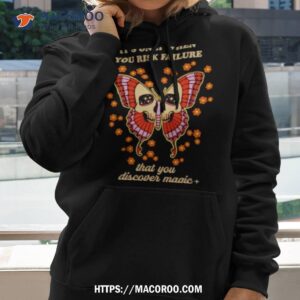 Skull Butterfly It Is Only When You Risk Failure That You Discover Magic Shirt